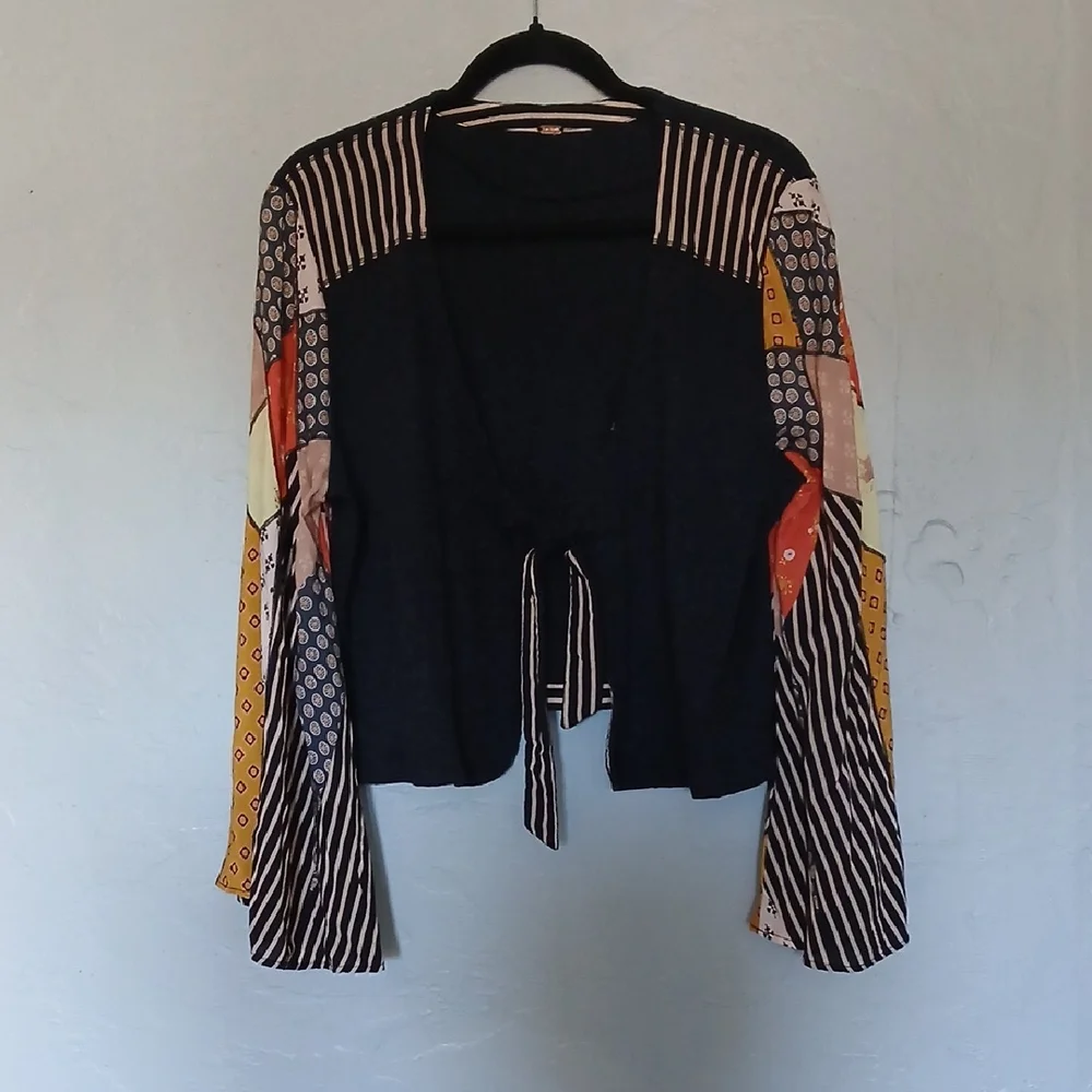 Free People Multicolor Patterned Blouse - Picture 1 of 7